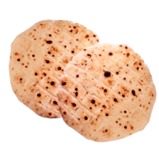 Luchtig flatbread broodje